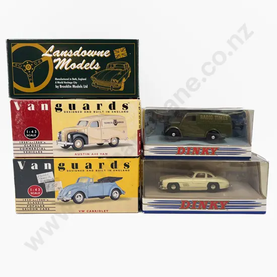 Five Various Boxed Model Vehicles