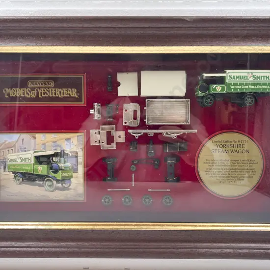 Matchbox YY908 Limited Edition Yorkshire Steam Wagon