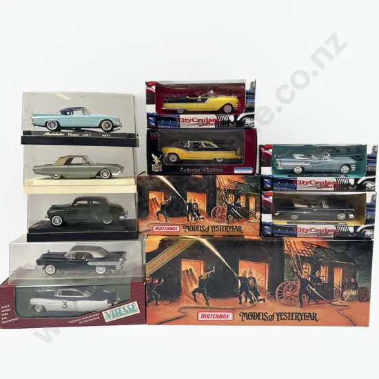 Nine Various Boxed Models