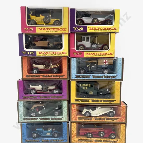 Twelve Woodgrain & Surround Boxed Models