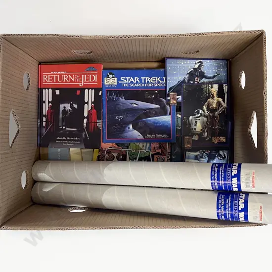 Various Star Wars Magazines Comics Posters