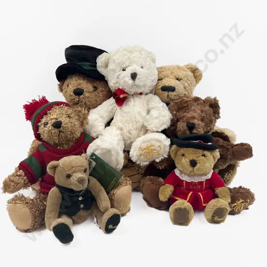 Seven Kircaldie & Stains Harrods Teddy Bears