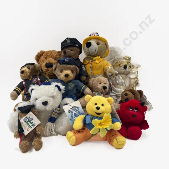 Collection of Assorted Teddy Bears