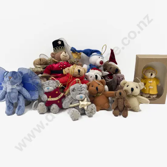Collection of Assorted Small Teddy Bears