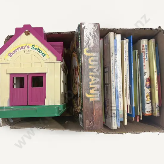 Box Quantity including Childrens Books & Games etc