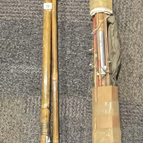 Quantity of Assorted Vintage Fishing Rods & Reels etc