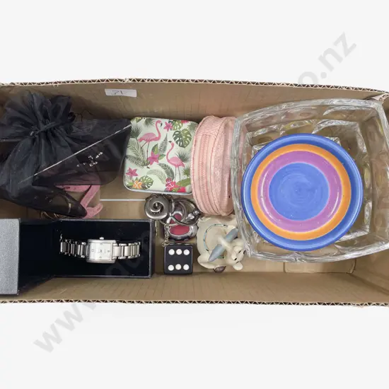 Box Quantity of Assorted including Ladies Wristwatch etc