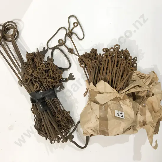 Two Vintage Surveyors Measuring Chains