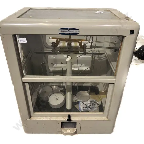 Vintage Scientific Scales in Operating Case