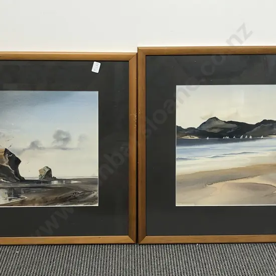 Raymond S. Ramsay Pair of Scenic Watercolours