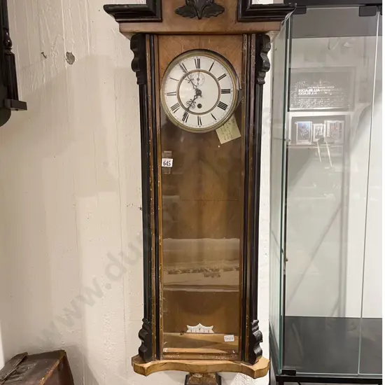 19th Century Vienna Regulator Wall Clock