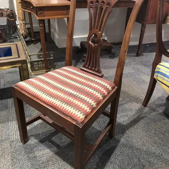 Chippendale Style Mahogany Single Dining Chair