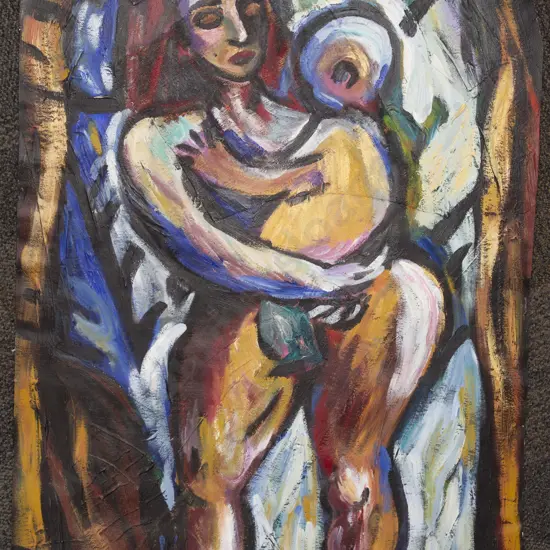 Pippa Sanderson (b 1962) - Untitled (unframed)