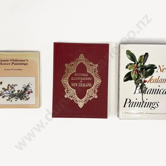 Three NZ Botanical Volumes