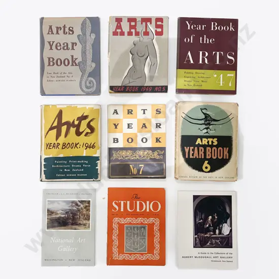Six NZ Arts Yearbooks & Three Others