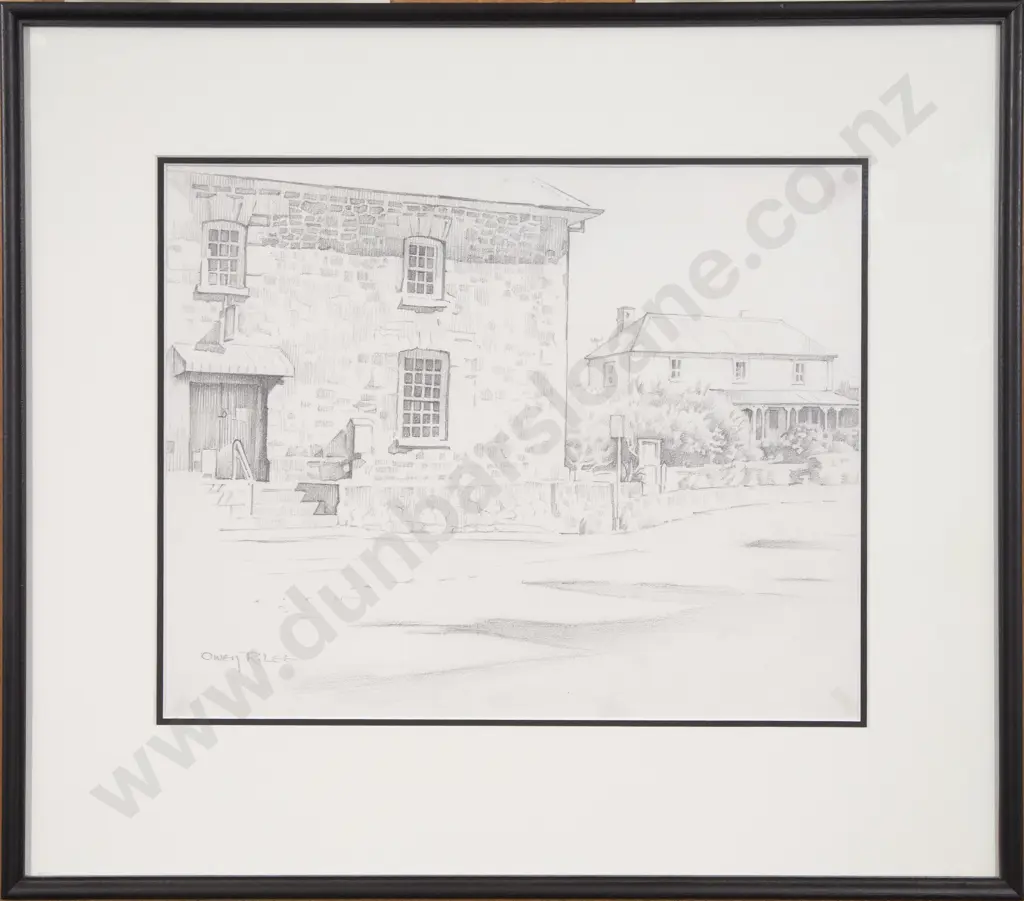 Owen Lee (1918 - 2003) - Three NZ Street Scenes Image 1++