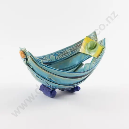 Katie Gold Footed Vessel