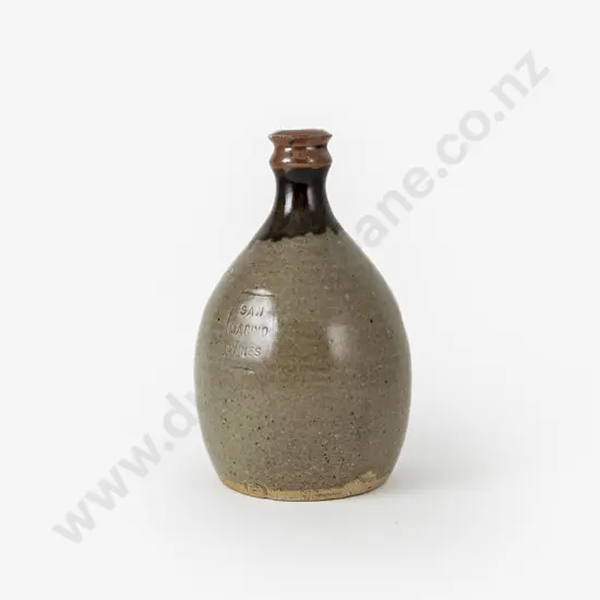 Barry Brickell Stoneware San Marino Wines Bottle