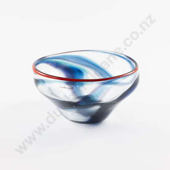 Ola & Marie Hoglund Glass Bowl