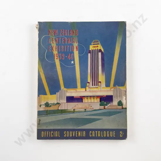 New Zealand Centennial Exhibition 1939-40 Official Souvenir Catalogue