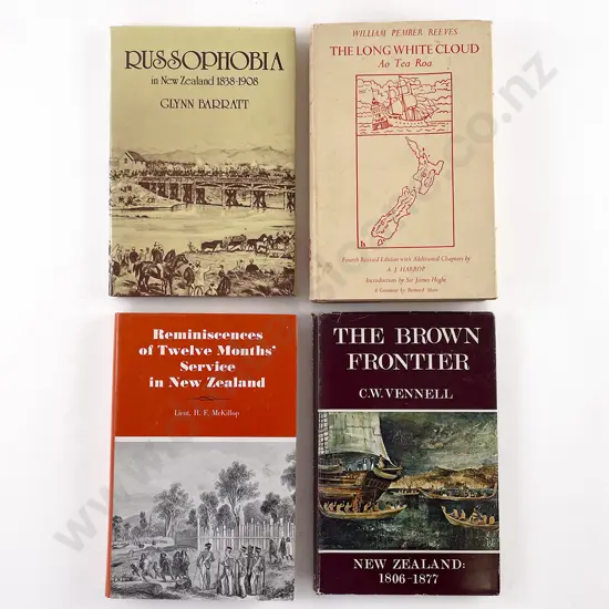 4 Volumes On Early New Zealand