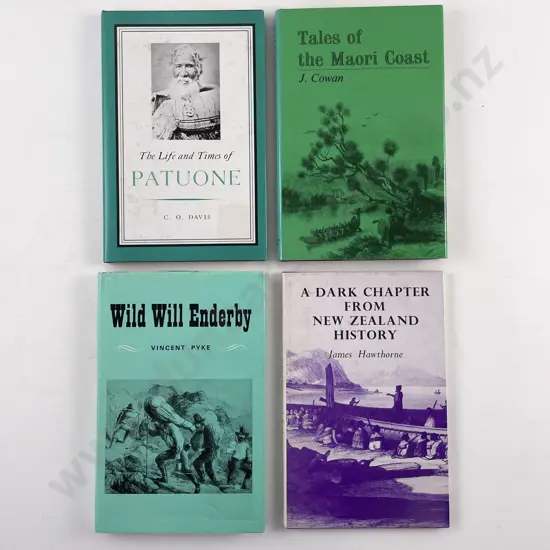 4 NZ/Maori Capper Press Reprint Volumes