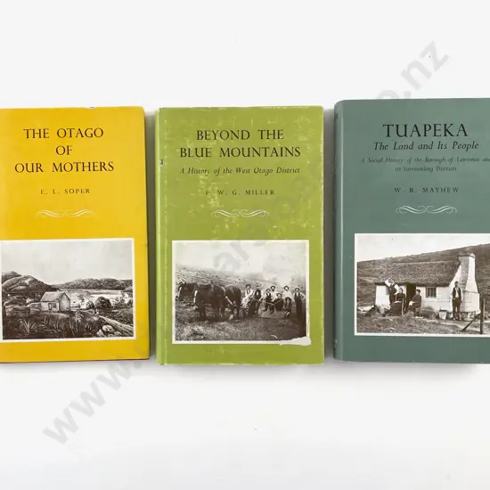 3 Otago Related Capper Press Reprint Volumes