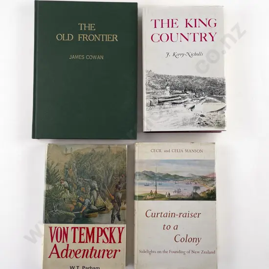 4 Volumes On Early New Zealand