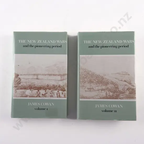 Cowan James The New Zealand Wars and the pioneering period (2 Volumes)