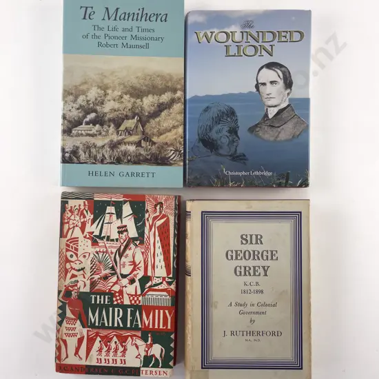 4 NZ Historical Biographies
