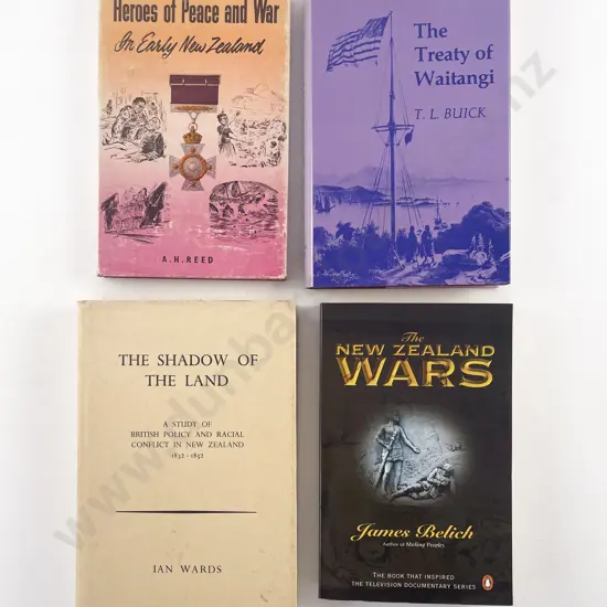4 Volumes - The Treaty NZ Wars Etc