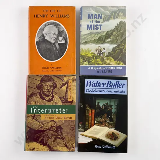 4 NZ Historical Biographies