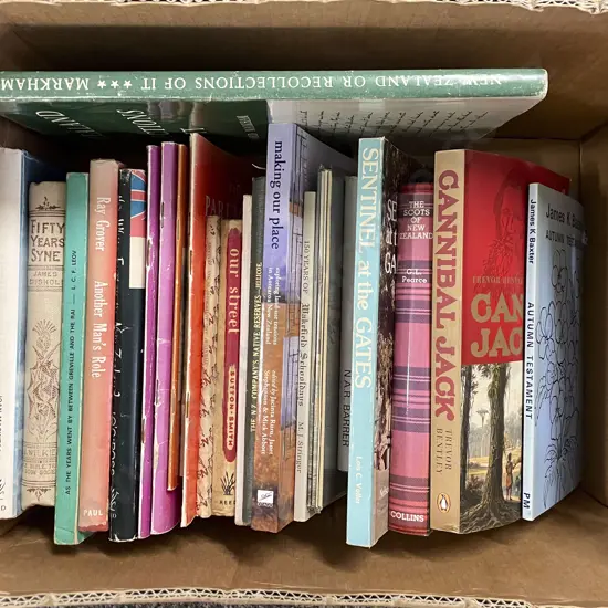 Carton Of Assorted NZ Books & Booklets