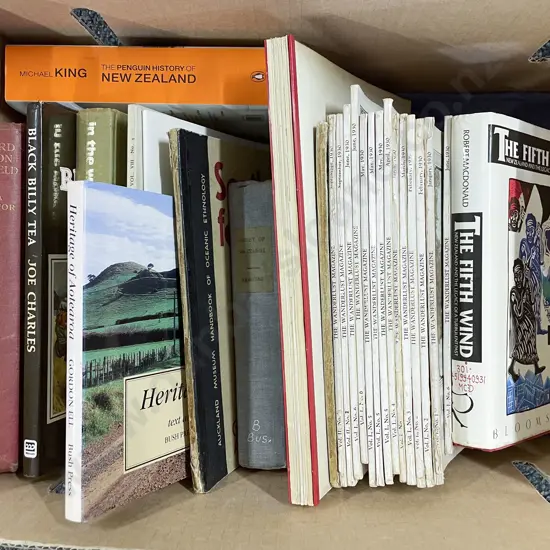 Carton Of Assorted NZ Books & Booklets
