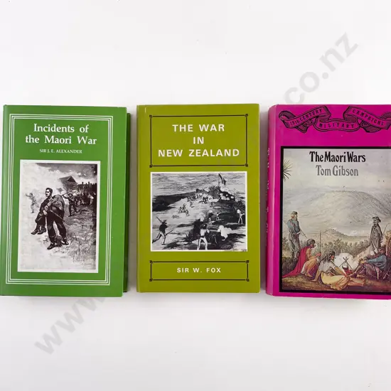 3 Books On Maori History