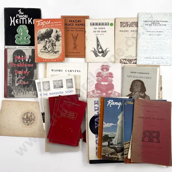 A Collection Of Maori Booklets