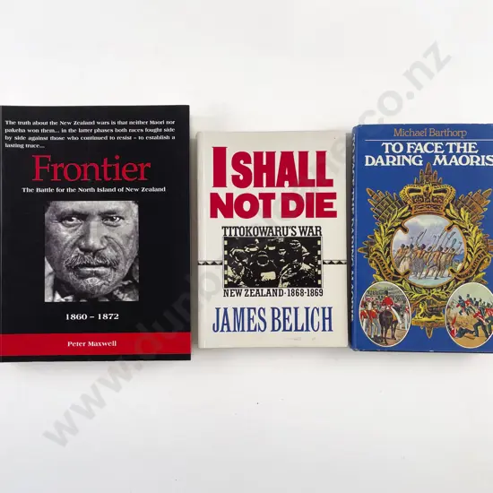 3 New Zealand War Related Volumes