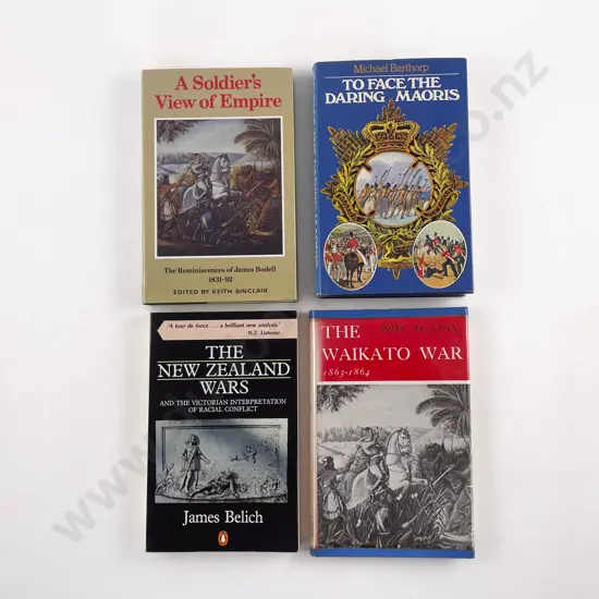 4 New Zealand War Related Volumes