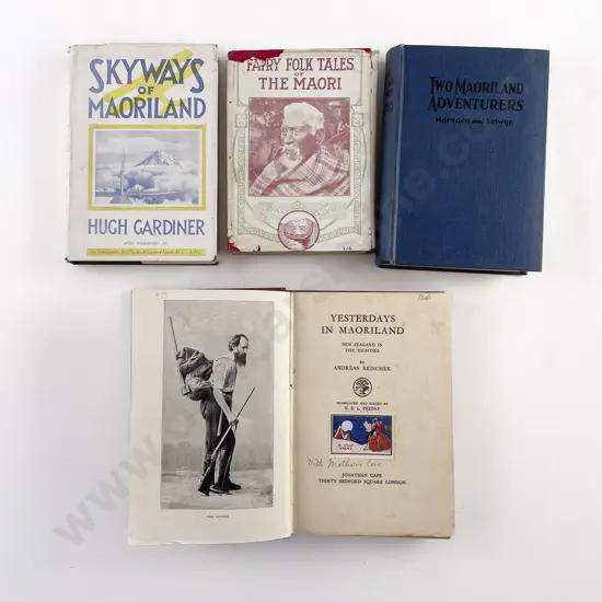 4 Vintage Maoriland Volumes