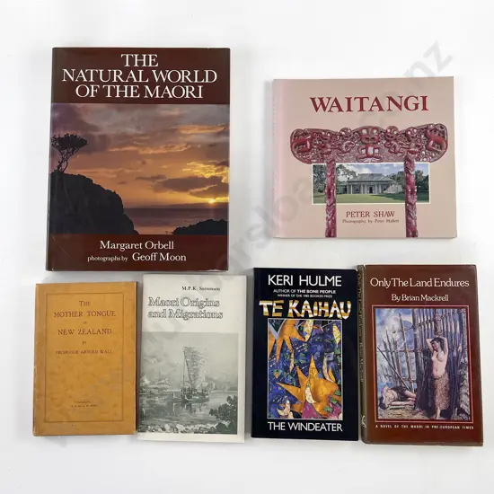 6 Maori Related Volumes