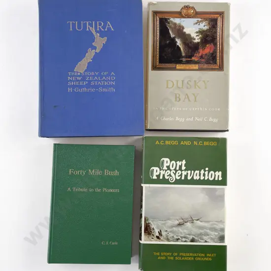 4 NZ Topographical Volumes
