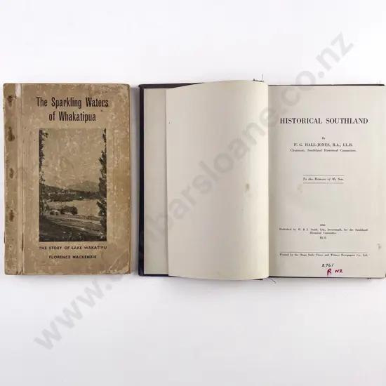 2 Books On Southland & Whakatipua