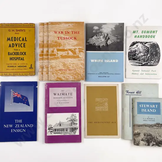 Collection Of Assorted NZ Booklets