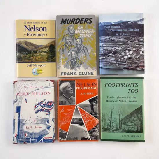 6 Various Nelson Related Books