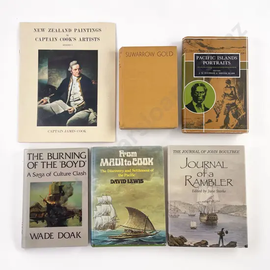 6 South Seas Related Volumes