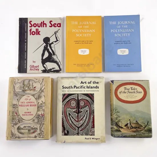 6 Pacific Island Related Books