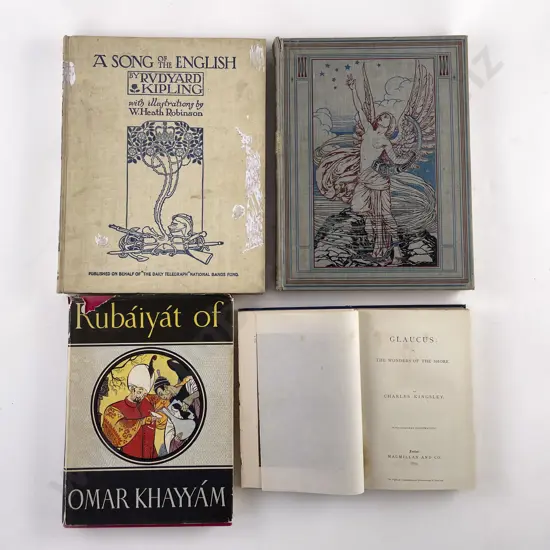 4 Classic Illustrated Volumes
