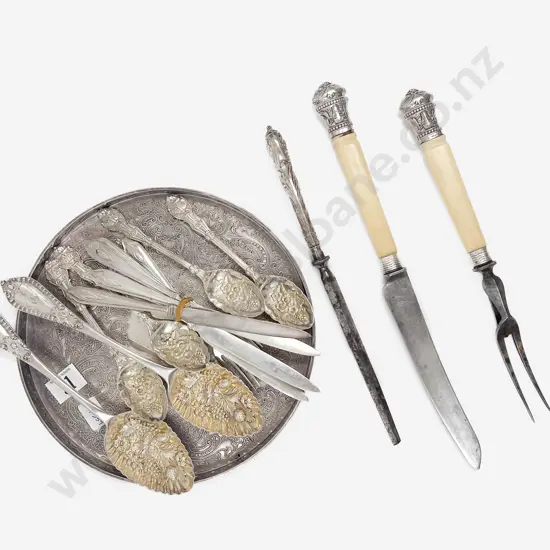 Quantity of Assorted S/P Including Berry Spoons