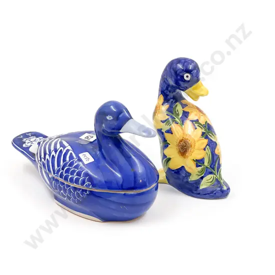 Italian Ceramic Duck together with Other
