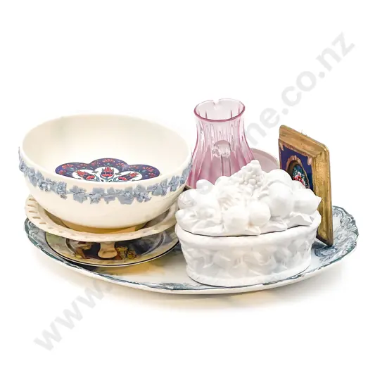 Quantity of Assorted including Wedgwood Table Bowl with Ashet & Others